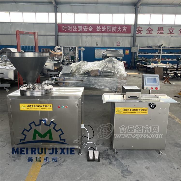 小型全自动火腿肠加工设备 香肠腊肠生产线