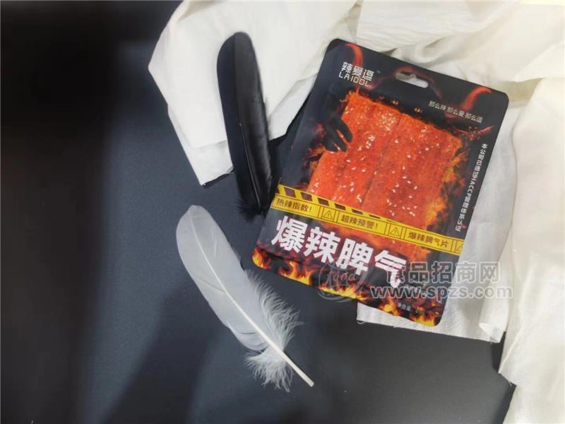 辣愛逗爆辣脾氣辣片65g休閑食品零食招商