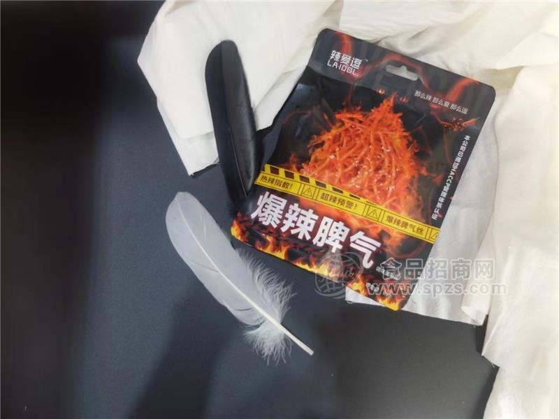 辣愛逗爆辣脾氣辣絲65g休閑食品零食招商