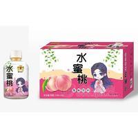 嶗金泉水密桃果味飲料350ml×15