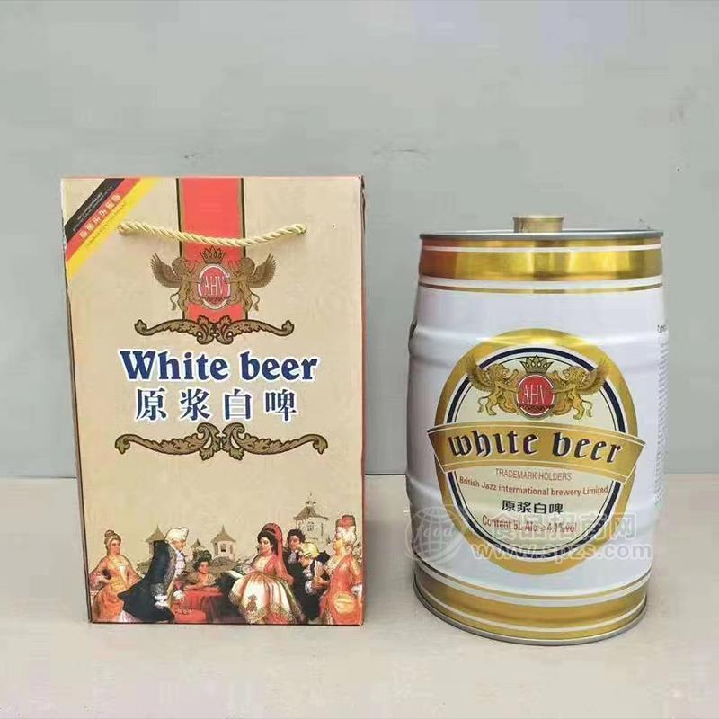 ·原浆白啤4.1度啤酒招商 
