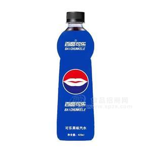 百唇可樂(lè)碳酸飲料果味汽水420ml