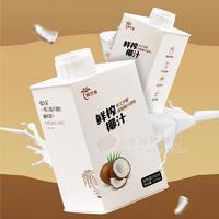 椰芝星鲜榨椰汁手工开椰植物蛋白饮料代理招商310ml