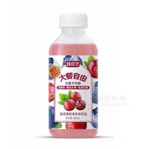 鮮點(diǎn)子復(fù)合莓奶昔乳味飲品乳飲料480ml