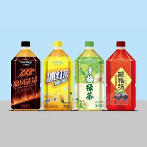 艾瑞達(dá)紅茶綠茶酸梅湯風(fēng)味飲料1L