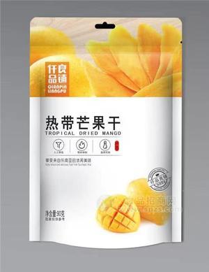仟品良铺热带芒果干袋装休闲零食90g网红零食