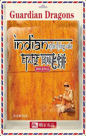 名家有品印度风味飞饼调味面制品辣条80g
