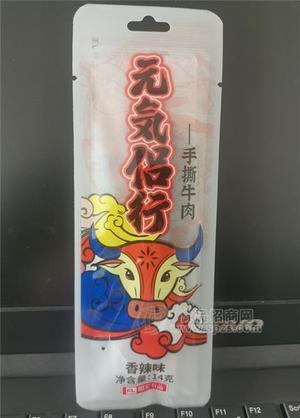 辣弟元気侣行手撕牛肉香辣味14g