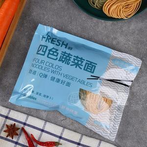 筷子传奇南瓜紫薯菠菜胡萝卜四色蔬菜面半干面招商400g