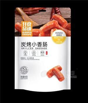 仟品良鋪炭烤小香腸65g肉干休閑零食