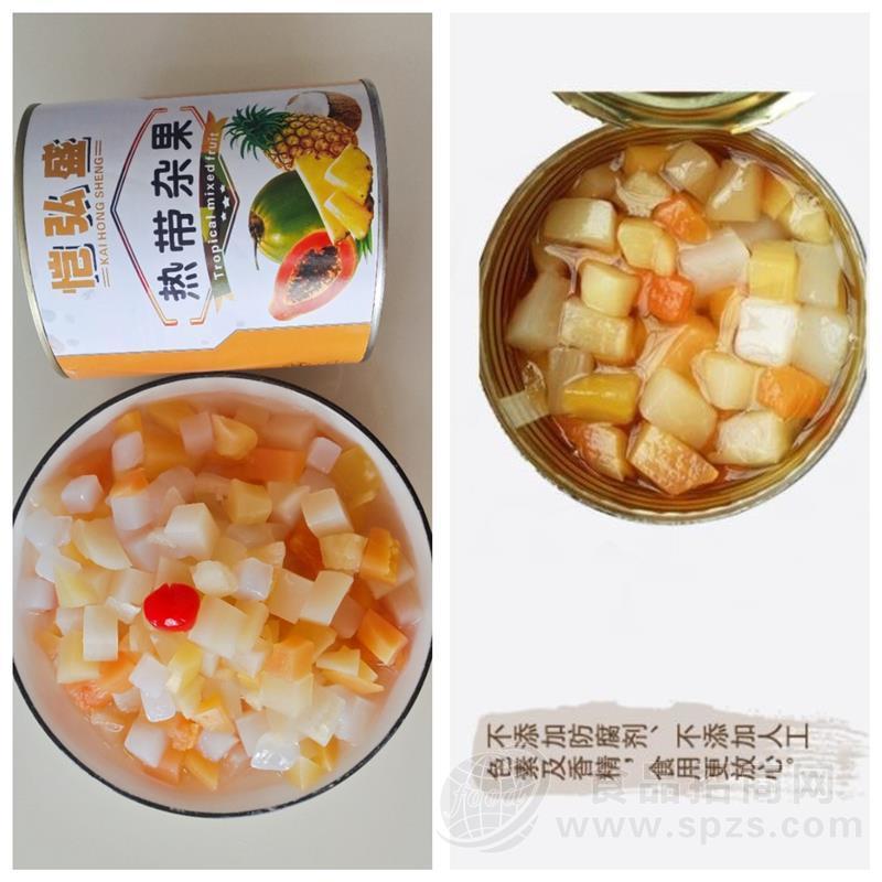 杂果罐头