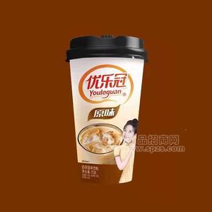 优乐冠原味奶茶固体饮料75g