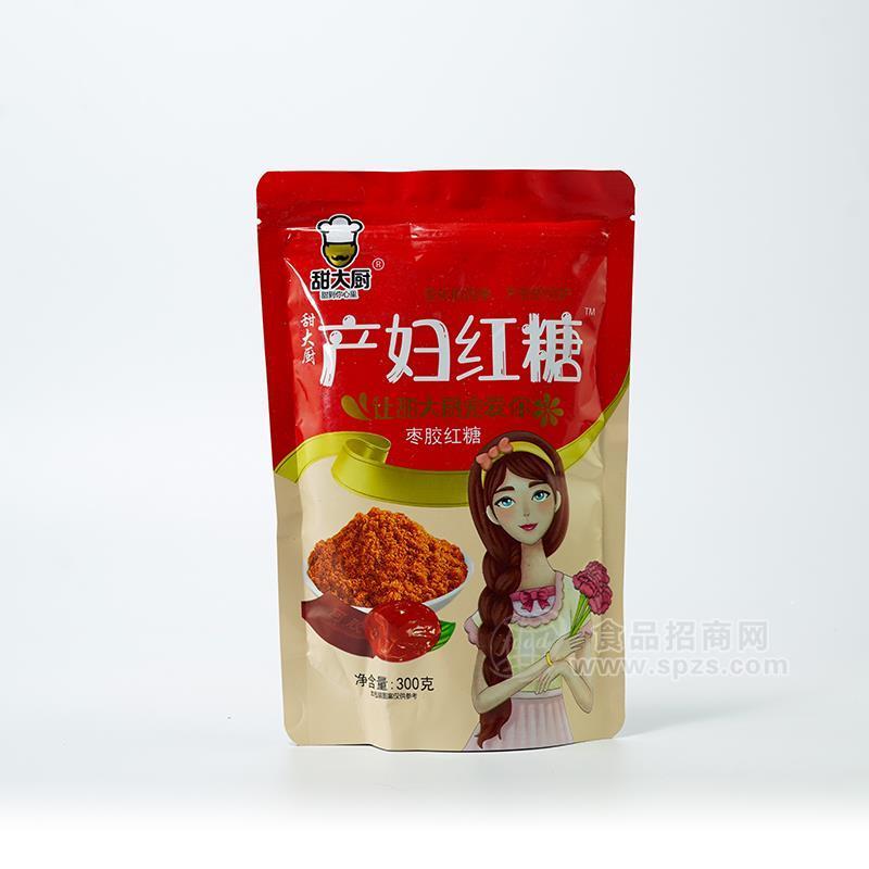 ·甜大厨产妇红糖枣胶红糖300g 