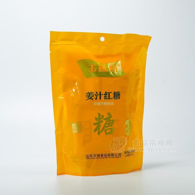 ·玉蔗坊姜汁红糖260g 