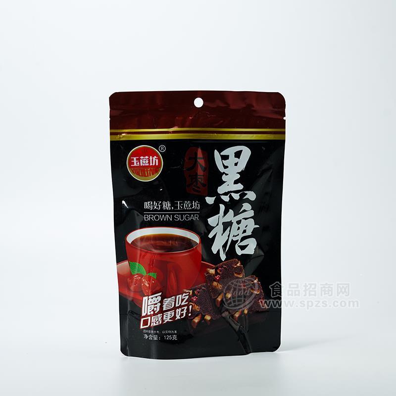 ·玉蔗坊玫瑰黑糖125g 