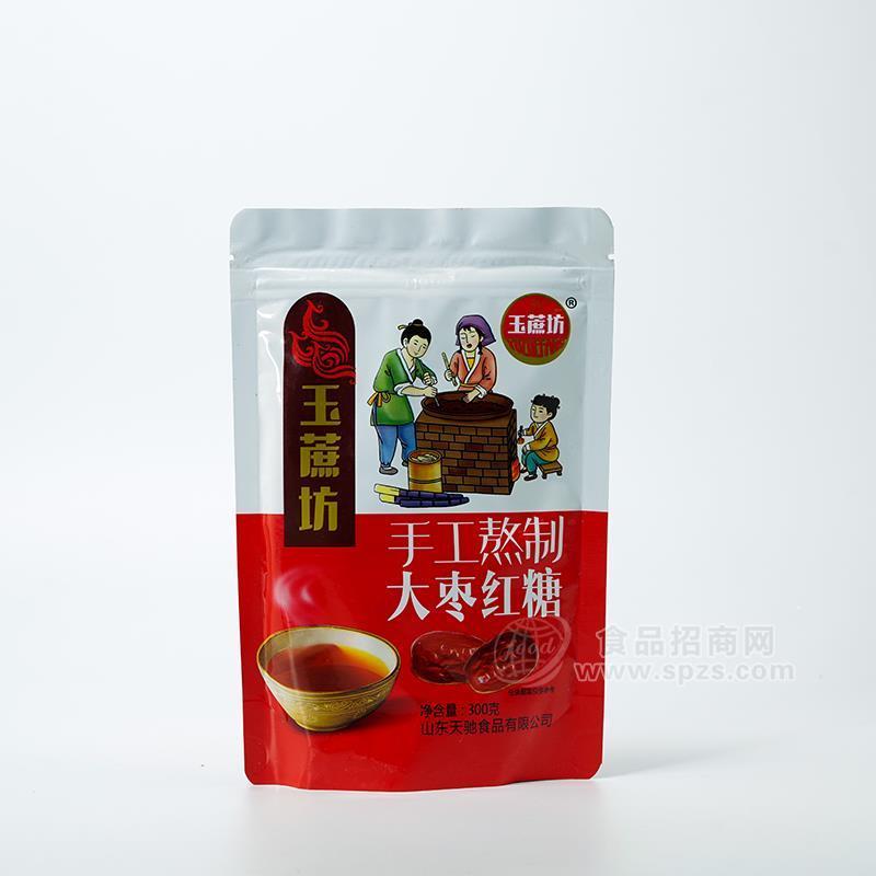 ·玉蔗坊手工熬制大枣红糖300g 