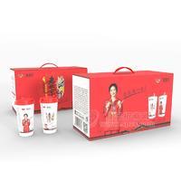 人人福聚朋友生椰豆乳复合蛋白固体杯装饮料礼盒装120gx10杯