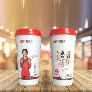 人人福聚朋友老北京石磨生椰豆乳复合蛋白固体饮料礼盒装120g