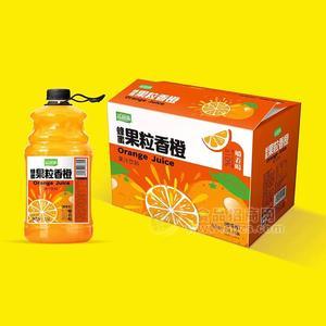 益和源蜂蜜果粒香橙果汁饮料2.5LX6瓶