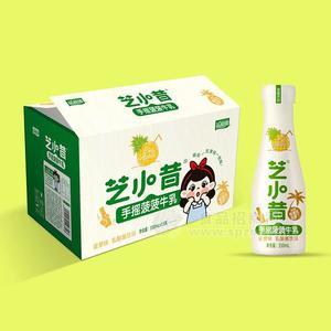 芝小昔菠蘿味手乳菠菠牛乳乳酸菌飲品350mlx15瓶