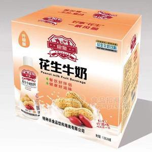 椰秘花生牛奶饮料植物蛋白饮料1.25LX6瓶