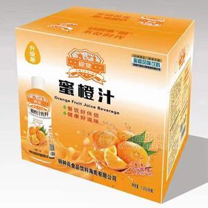 椰秘蜜橙汁果汁饮料招商1.25LX6瓶