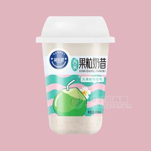 簡樂派果粒奶昔西米露飲料大果粒嚼著吃450mL