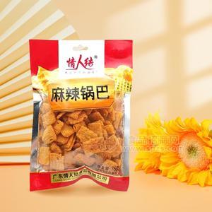 情人結(jié)麻辣鍋巴休閑食品76g