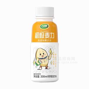 臺(tái)椰積極麥力燕麥味椰子汁植物蛋白飲料300ml