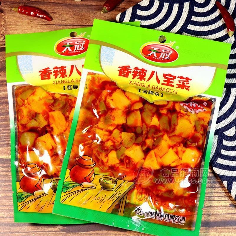 ·天冠香辣八宝菜酱腌菜袋装106g 