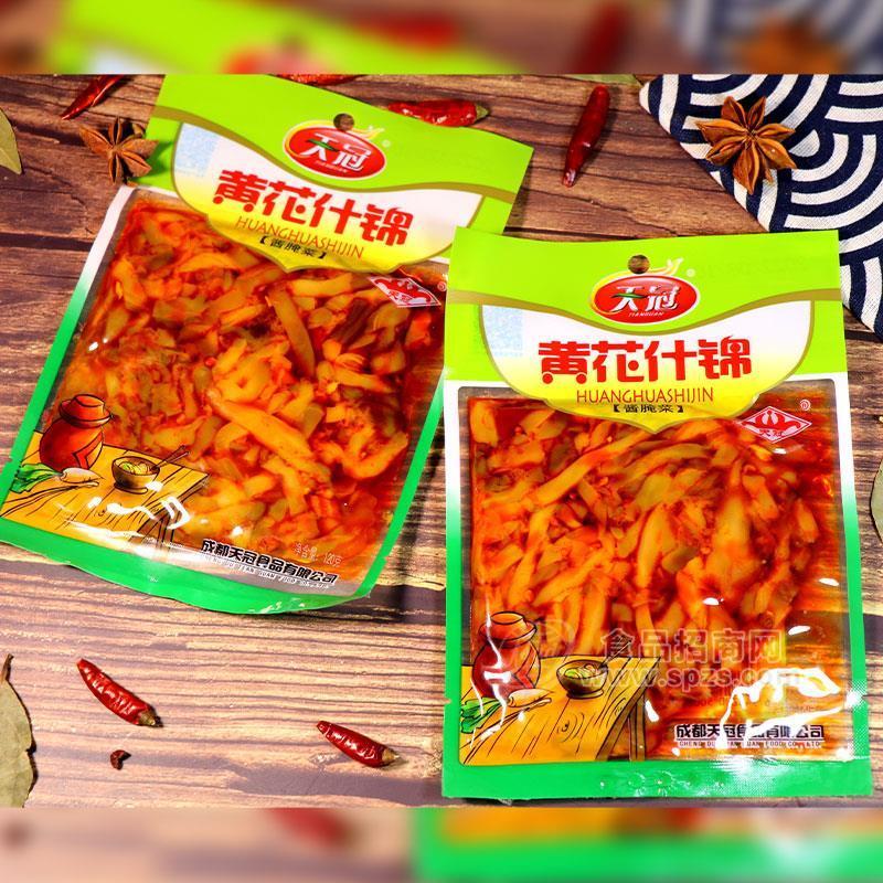 ·天冠黄花什锦酱腌菜120g 