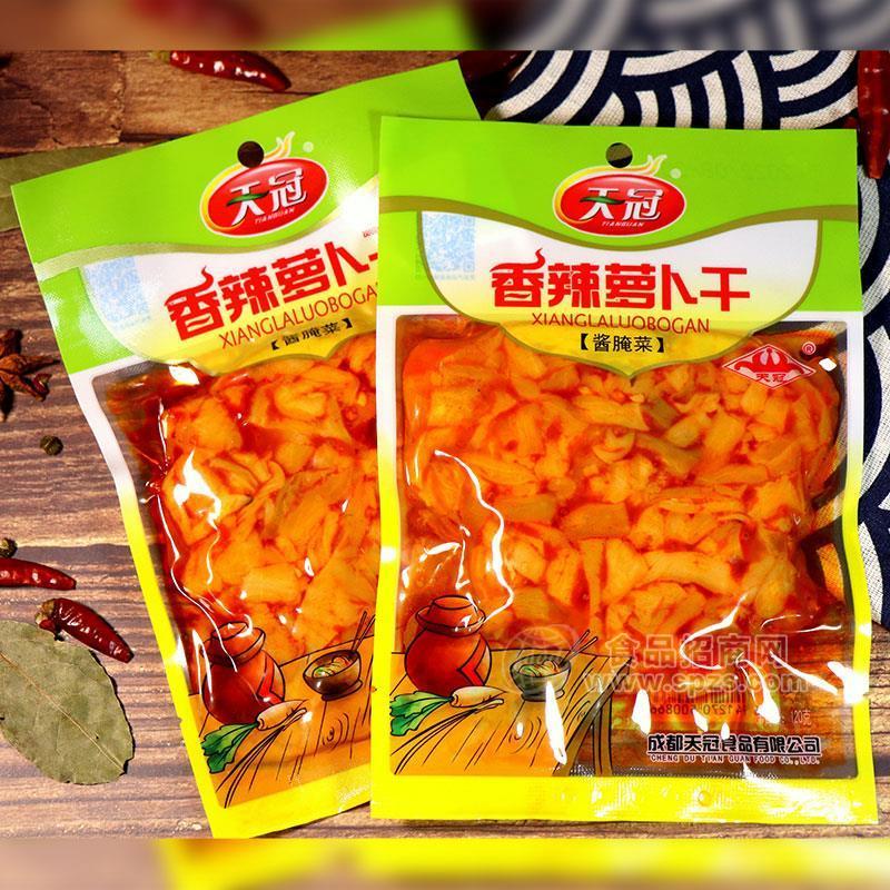 ·天冠香辣萝卜干酱腌菜招商120g 