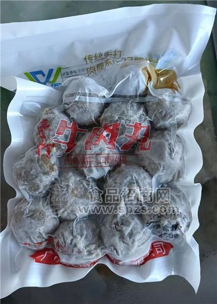 江威传统手打牛肉丸餐饮食材