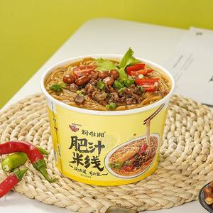 粉唯湘肥汁米線盒裝方便食品招商