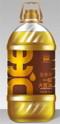 王老吉餐饮盈养萃一级大豆油5L