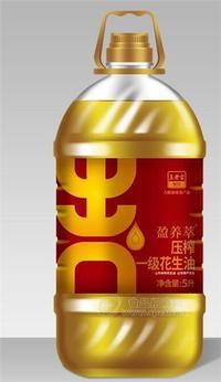 王老吉餐飲盈養(yǎng)萃壓榨一級(jí)花生油5L