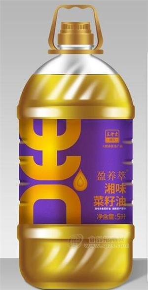 王老吉餐飲盈養(yǎng)菜籽油5L