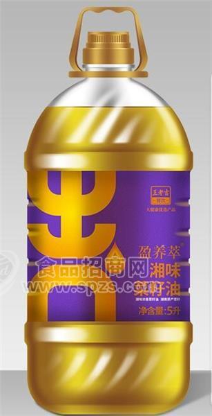 王老吉餐飲盈養(yǎng)菜籽油5L