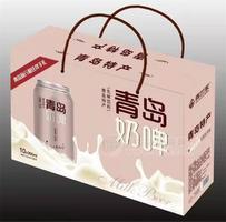 青世家奶啤乳味飲料青島奶啤禮盒裝300ml10罐