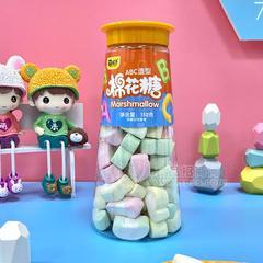 萌孩子ABC造型棉花糖罐装招商152g