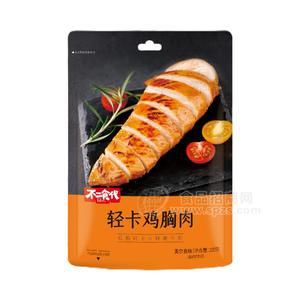 不二食代奧爾良味輕卡雞胸肉休閑零食招商100g