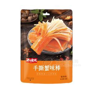 不二食代香辣味手撕蟹味棒休閑零食招商90g