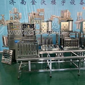 济南金沃多功能豆干机 自动化操作的豆腐干机 烟熏豆干设备