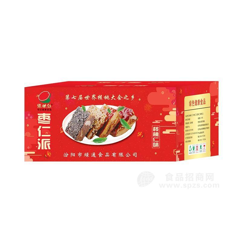 绿映红枣仁派核桃仁味零食礼盒