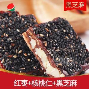 绿映红休闲零食红枣+核桃仁+黑芝麻