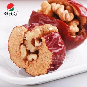 绿映红休闲食品小零食枣夹核桃