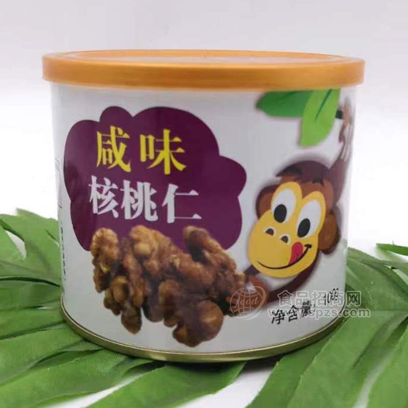 绿映红咸味核桃仁坚果休闲零食100g