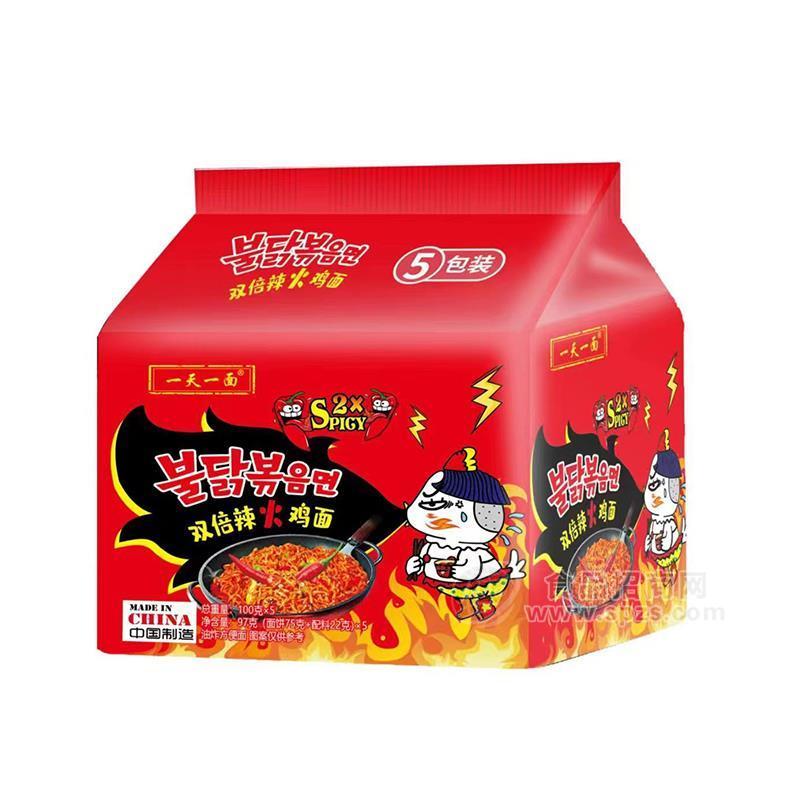 面双倍辣火鸡面100gx5包