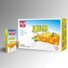 金世宝冰红茶风味饮料箱装招商250ml×24盒