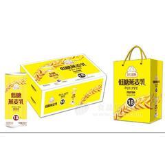 智汇超脑低糖燕麦乳手提礼盒装复合蛋白饮料招商240ml